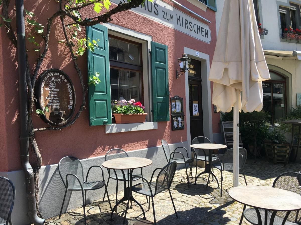 Gasthaus Zum Hirschen Staufen im Breisgau Eksteriør billede