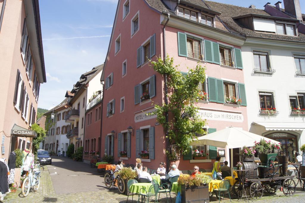 Gasthaus Zum Hirschen Staufen im Breisgau Eksteriør billede