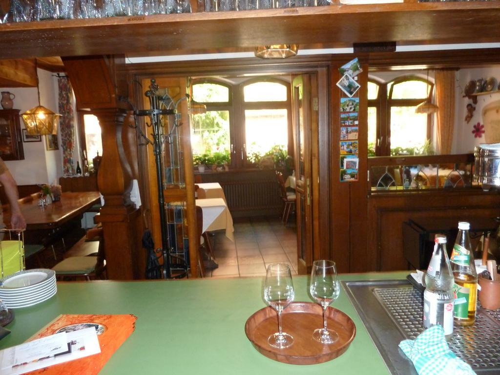 Gasthaus Zum Hirschen Staufen im Breisgau Eksteriør billede