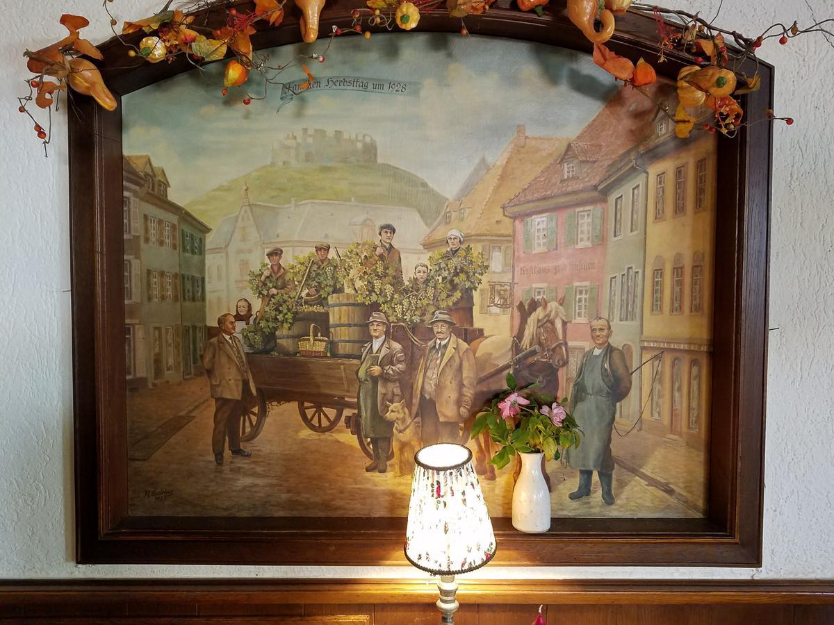 Gasthaus Zum Hirschen Staufen im Breisgau Eksteriør billede