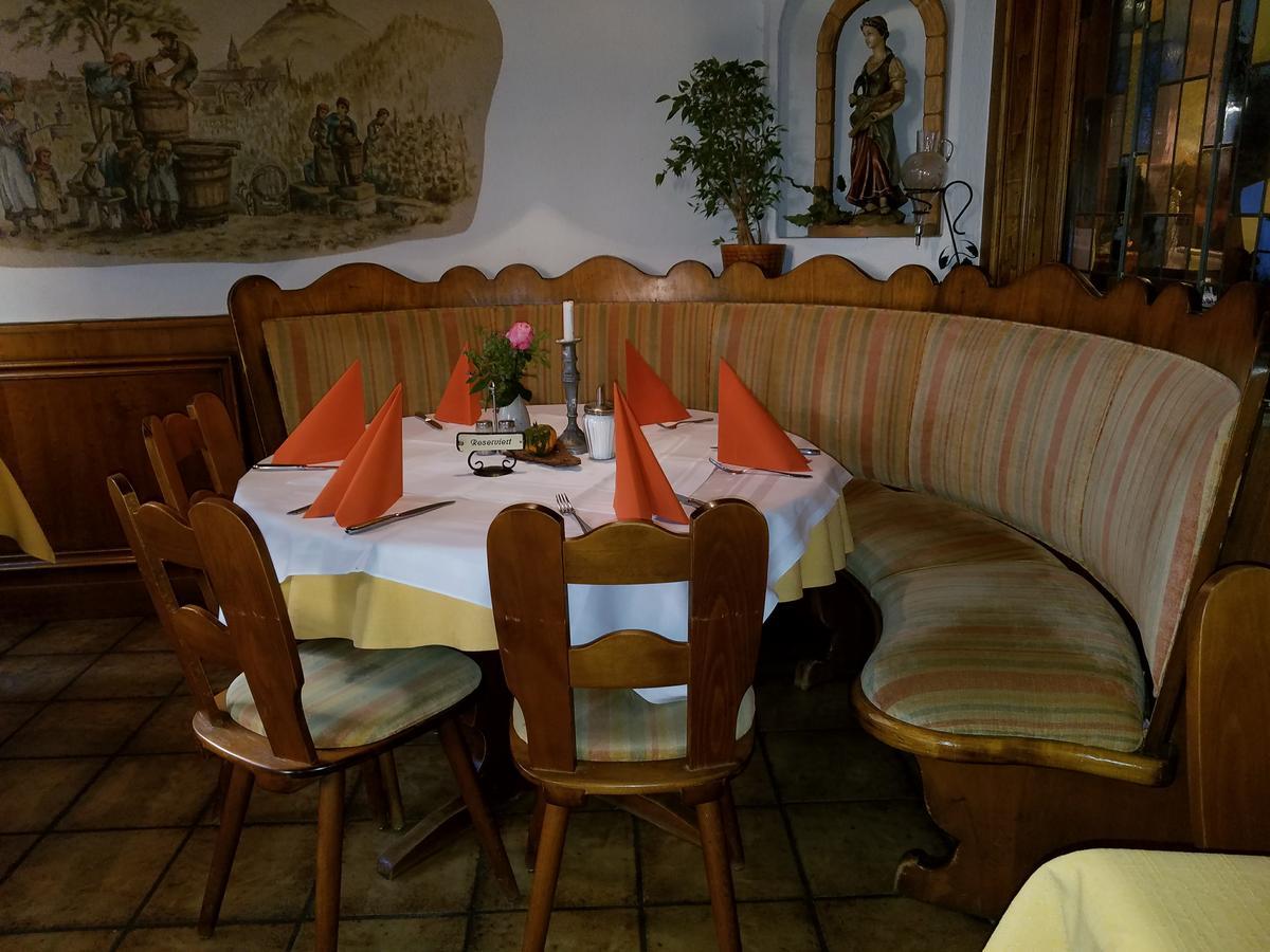 Gasthaus Zum Hirschen Staufen im Breisgau Eksteriør billede