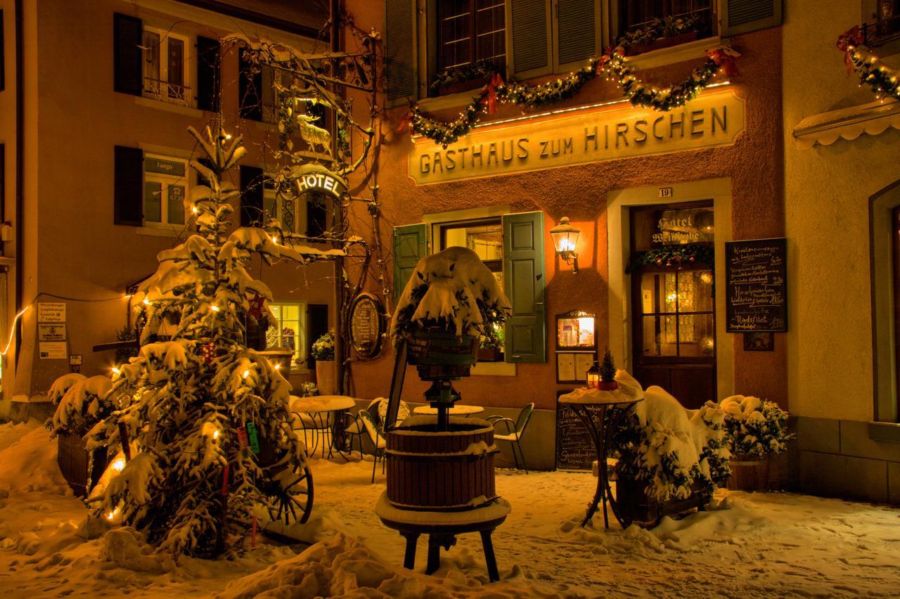 Gasthaus Zum Hirschen Staufen im Breisgau Eksteriør billede