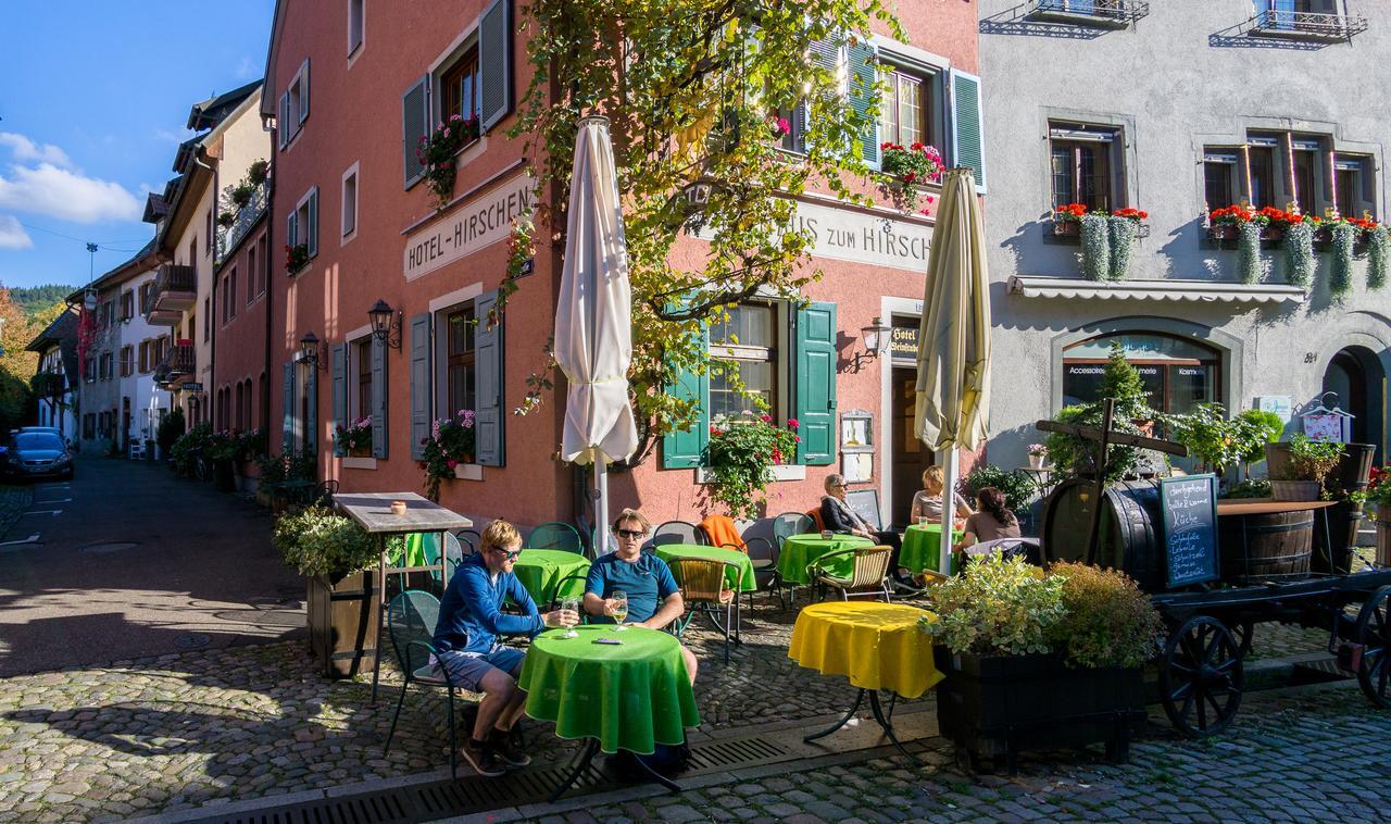 Gasthaus Zum Hirschen Staufen im Breisgau Eksteriør billede